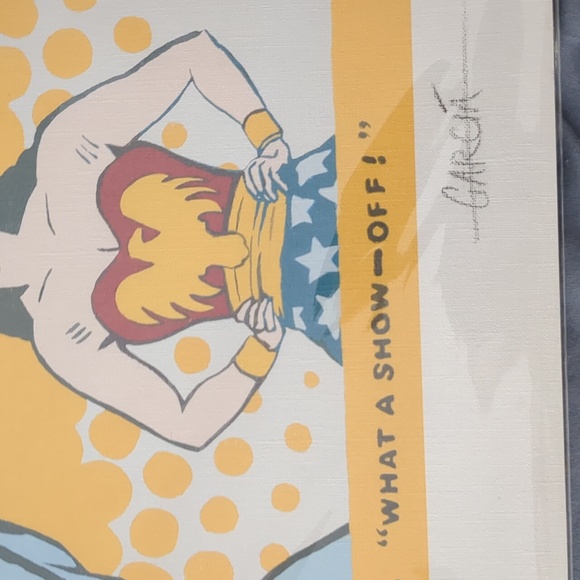 Ric Garcia "Show Off" Signed Print - Picture 4 of 4